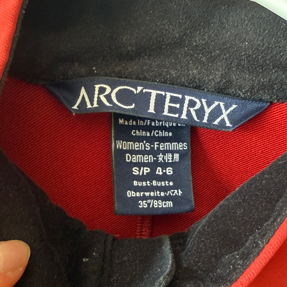 Arc'teryx Red Full-Zip Softshell Jacket - image 3